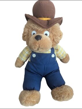 Vintage 1998 Berenstain Bears Papa Bear 18" Plush Stuffed Animal Chosun